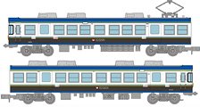 鉄道コレクション 一畑電車 5000系ありがとう5010編成 2両セットA (2両セット) (鉄道模型)