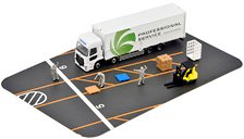 The Truck Collection Logistics Site Wing Van Set J Konoike Transport (Model Train)