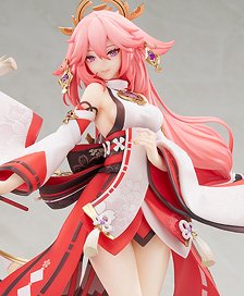 Genshin Impact Yae Miko: Astute Amusement Ver. w/Bonus Item (PVC Figure)