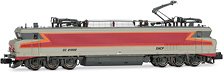 SNCF, electric two-system locomotive CC 21002, beton grey, old logo, ep.IV-V ★外国形モデル (鉄道模型)
