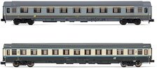 FS, 2-unit pack UIC-Z1, 1st class grey/yellow livery + 2nd class `Bandiera` livery, ep.V (2-Car Set) (Model Train)