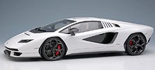 Lamborghini Countach LPI 800-4 2022 パールホワイト (ミニカー)