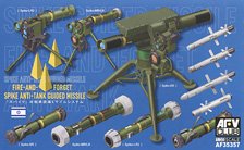 FIRE-AND-FORGET SPIKE ANTI-TANK GUIDED MISSILE (Plastic model)