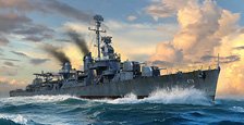 USS Stevens (DD-479) (Plastic model)