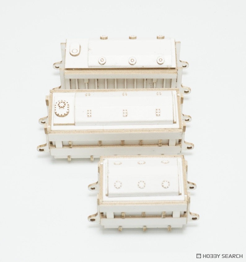 変圧器 シキ801B1梁用2号 ペーパーキット (組み立てキット) (鉄道模型) その他の画像3