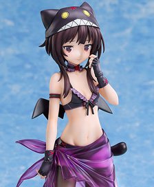 KONOSUBA-An Explosion on This Wonderful World! Megumin -Chomusuke Swimsuit- Ver. (PVC Figure)