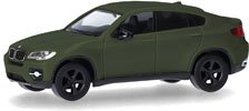 (HO) BMW X6 (E71) マットオリーブ (鉄道模型)