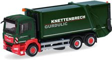 (HO) MAN TGS NN ゴミ収集車 FAUN VARIOPRESS `Knettenbrech Gurdulic` (鉄道模型)