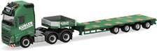 (HO) ボルボ FH GL XL 2020 セミローボーイセミトレーラー `Kubler` (鉄道模型)