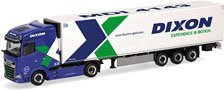 (HO) DAF XG 冷蔵ボックス セミトレーラー `Dixon` (鉄道模型)