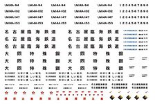 16番(HO) UM14AタイプA用デカール (2個分入り) (鉄道模型)