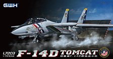 Grumman F-14D Tomcat VF-2 Bounty Hunters (Plastic model)