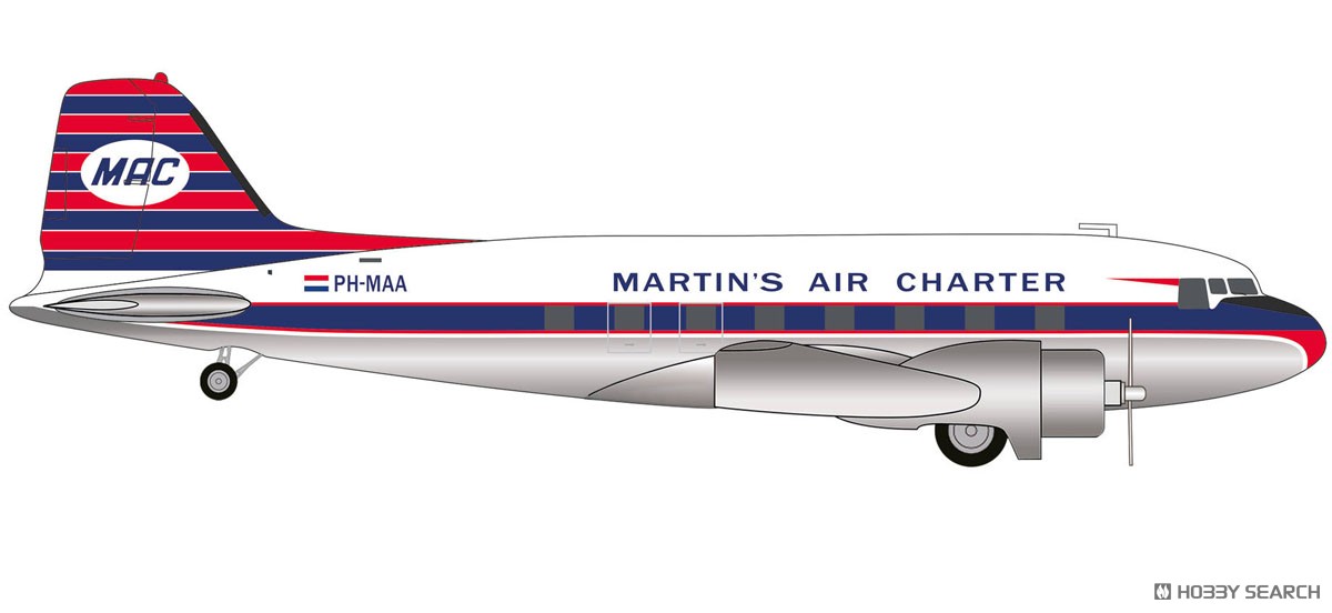 Martin`s Air Charter Douglas DC-3 - PH-MAA (Pre-built Aircraft) その他の画像1