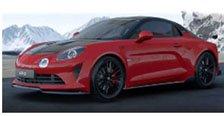 アルピーヌ A110 R トゥリーニ 2025 Seismic レッド (ミニカー)
