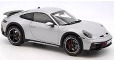 ポルシェ 911 ダカール 2023 メタリックアイスグレー (ミニカー)