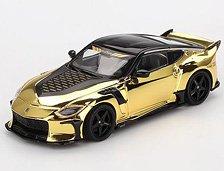 Nissan Z Veilside FFZ400 ゴールドクロム (左ハンドル) [ブリスターパッケージ] (ミニカー)