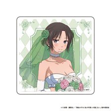 黒岩メダカに私の可愛いが通じない アクリルコースター 湘南旭 水着ウエディングver (キャラクターグッズ)