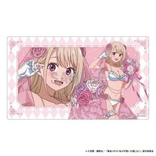 黒岩メダカに私の可愛いが通じない ラバーマット 川井モナ 水着ウエディングver (カードサプライ)