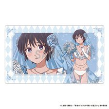 黒岩メダカに私の可愛いが通じない ラバーマット 春野つぼみ 水着ウエディングver (カードサプライ)