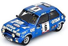 Renault 5 Alpine No.6 Gr2 2nd Tour de Corse 1979 J.Ragnotti - Andrie (ミニカー)