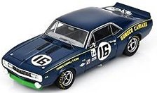 Chevrolet Camaro No.16 4th 12H Sebring 1968 C.Fisher - J.Welch - B.Johnson (ミニカー)