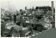 フェラーリ 500 TR ナポリサーキット GP 1957年4月27日 2位入賞車 s/n 0640 Renato Boffa (ミニカー)