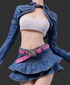 VSトイズ 1/6 アウトフィット ファッション デニム セット 104B (ドール)