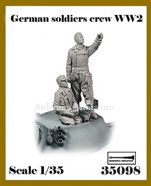 German Soldiers Erew WW2 (Plastic model)