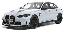 BMW M3 CS M 2024 (グレー) (ミニカー)
