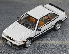 Toyota Corolla LEVIN ホワイト (ミニカー)