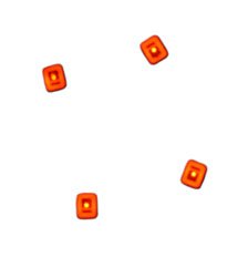Wireless LED Coil L Size Exclusive Module (4 Pieces) Red (Material)