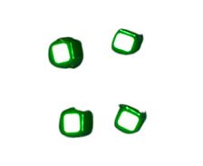 Wireless LED Coil L Size Exclusive Module (4 Pieces) Green (Material)