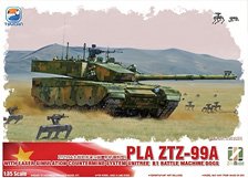 ZTZ-99A MBT w/Combat Robot Dog (Plastic model)