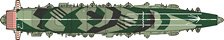 IJN Aircraft Carrier Zuiho 1944 Full Hull Model w/Painted Flight Deck (Plastic model)