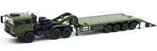 泰安TA4360 重機運搬車(ミリタリーグリーン) (ミニカー)