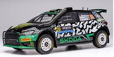シュコダ ファビア RS ラリー2 2024年 サファリラリーケニア #20 オリバー・ソルベルグ/エリオット・エドモンドソン (ミニカー)