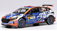 ヒョンデ i20 N ラリー2 2024年 イープル・ラリー 優勝 #2 S.Lefebvre/X.Portier (ミニカー)