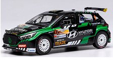 ヒョンデ i20 Rally ラリー2 2024年 デイブレーカー ラリー 優勝 #1 ヘイデン・パッドン/ジャレード・ハドソン (ミニカー)