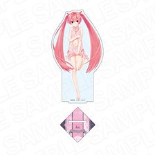 Aria the Scarlet Ammo Hologram Big Acrylic Stand Aria Holmes Kanzaki Sexy Knit Ver. (Anime Toy)
