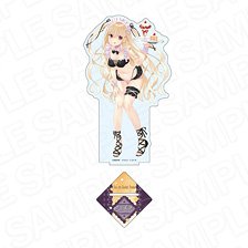Aria the Scarlet Ammo Hologram Big Acrylic Stand Riko Mine Swimwear Maid Ver. (Anime Toy)