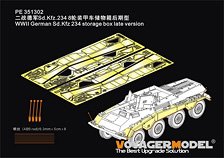 WWII ドイツ Sd.Kfz.234系列 フェンダー/雑具箱セット(後期型)(ライフィールドモデル用) (プラモデル)