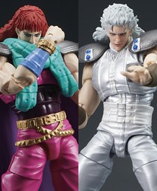 DIGACTION 『北斗の拳』ユダ＆レイ(白髪) セット (フィギュア)