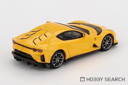 フェラーリ 812 コンペティション Giallo Modena(イエロー) (ミニカー) 商品画像2