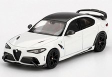 アルファロメオ ジュリア GTAm ホワイト (ミニカー)