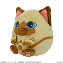 Monster Hunter Fuwatama Plush Mini Felyne (Airou) (Anime Toy)