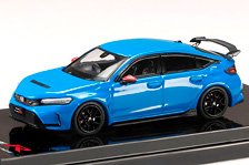 Honda CIVIC TYPE R (FL5) RACING BLACK Package / 純正オプションパーツ装着車 レーシングブルーパール (ミニカー)