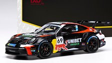ポルシェ 911 GT3 CUP 2024年ポルシェ・カレラカップ・ベネルクス #69 カッレ・ロバンペラ (ミニカー)