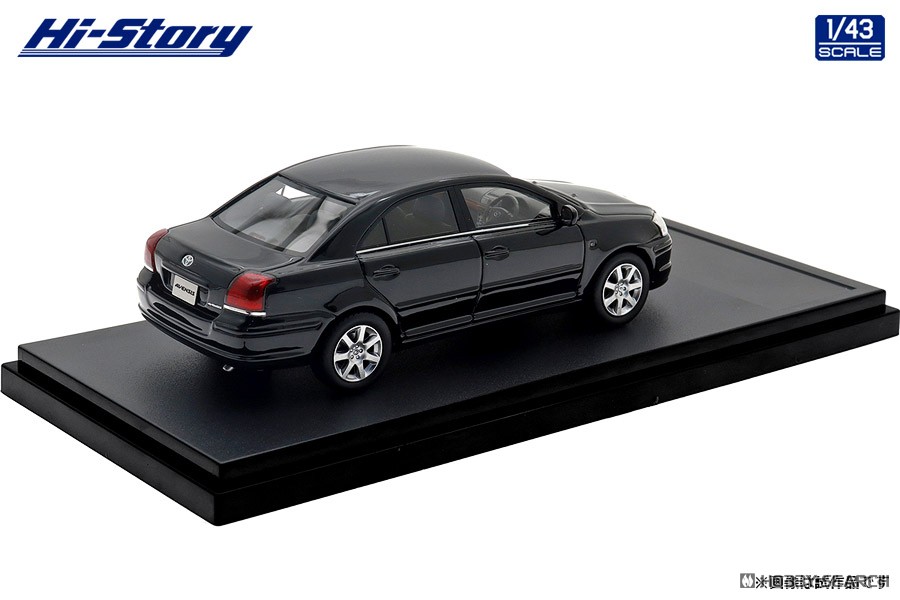 Toyota AVENSIS Li (2003) ブラックマイカ (ミニカー) 商品画像2