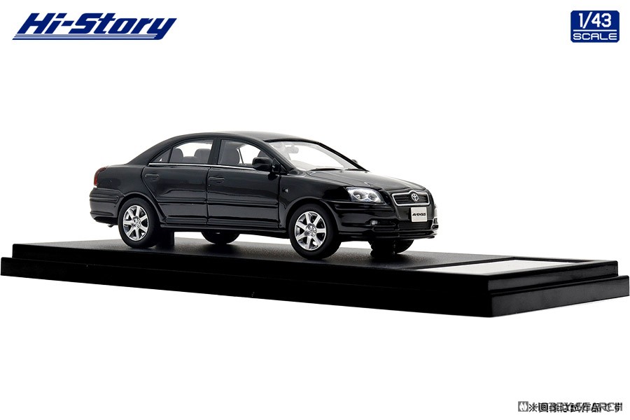 Toyota AVENSIS Li (2003) ブラックマイカ (ミニカー) 商品画像3