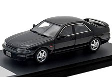 NISSAN SKYLINE 4DOOR SEDAN GTS25t Type M spec・II (1996) ブラック (ミニカー)